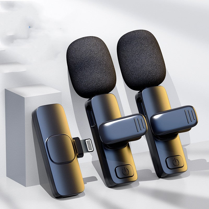 Creator Pro Wireless LAVALIER Microphone -Noise Canceling mic for iPhone and Android